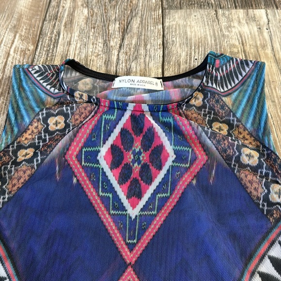 NYLON APPAREL BEAUTIFUL TOP, SEXY SIZE MEDIUM - Picture 3 of 8